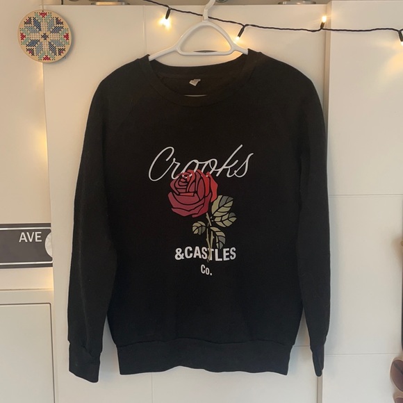 S Like New Crooks and Castles Crewneck - Picture 1 of 1